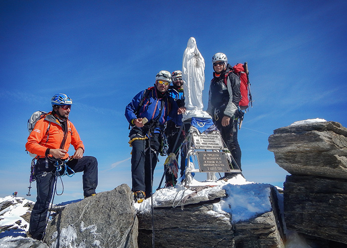 corso di alpinismo con la guida alpina